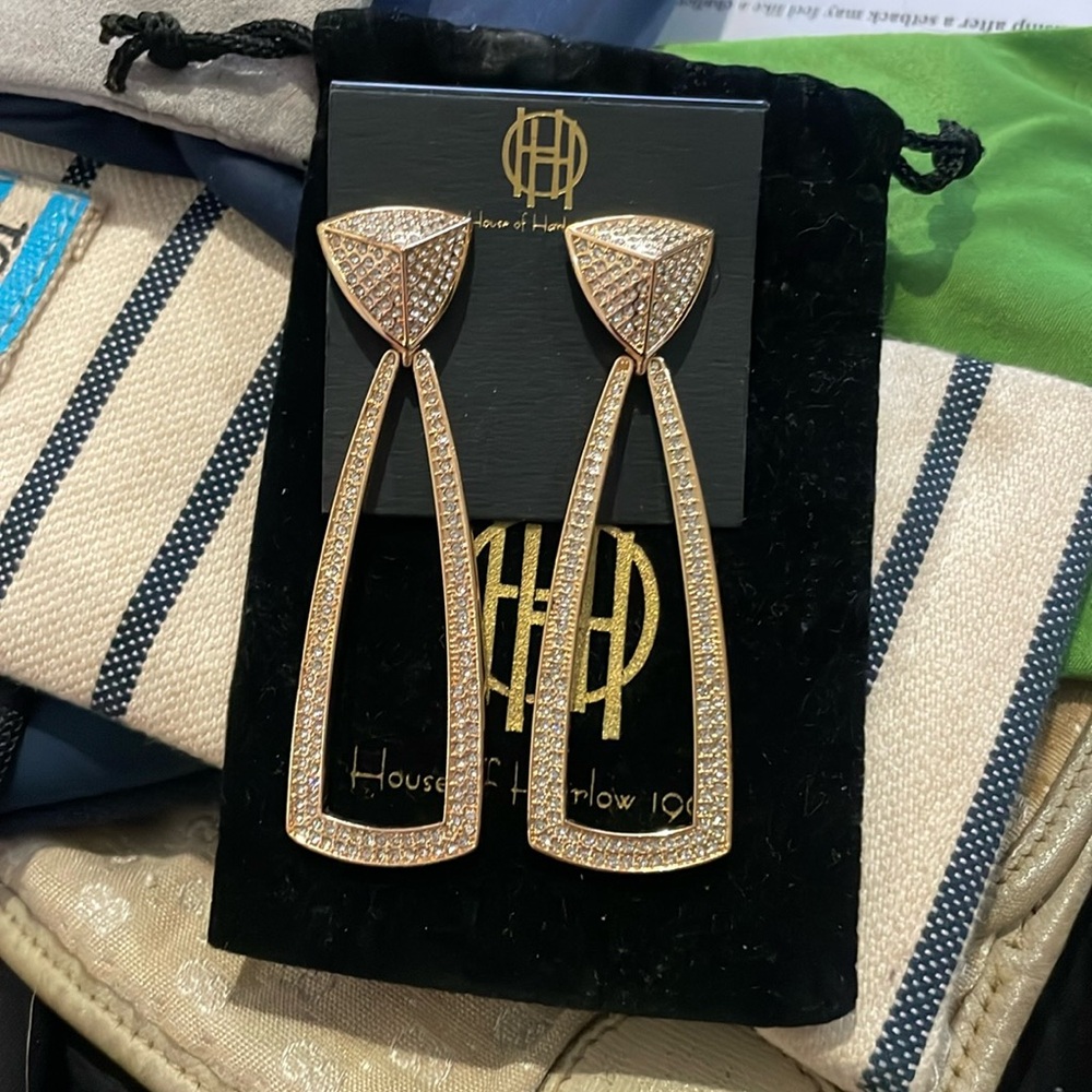House of Harlow 1960 Mesa Door Knocker Earrings